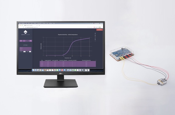 4-point Tc setup + measure & data logger